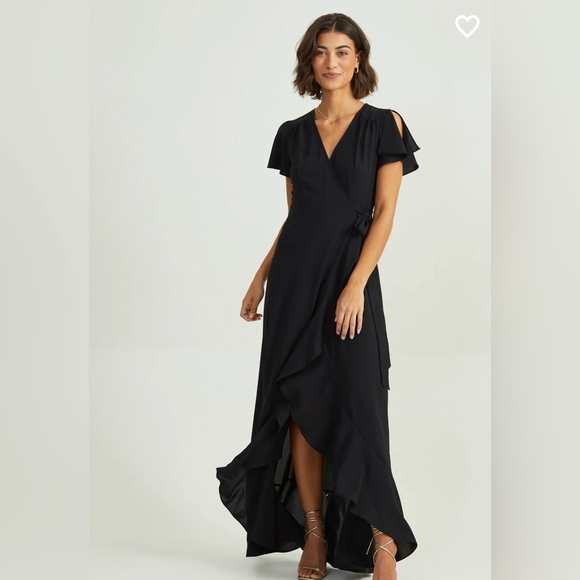 Altar’d State Springvale Maxi Dress Black Small NWT - Picture 2 of 5